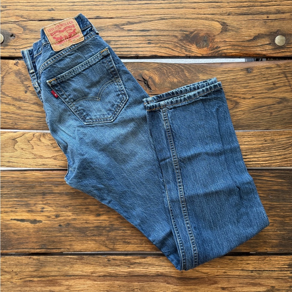 MEN'S LEVI'S® 505™ REGULAR-FIT STRETCH JEANS